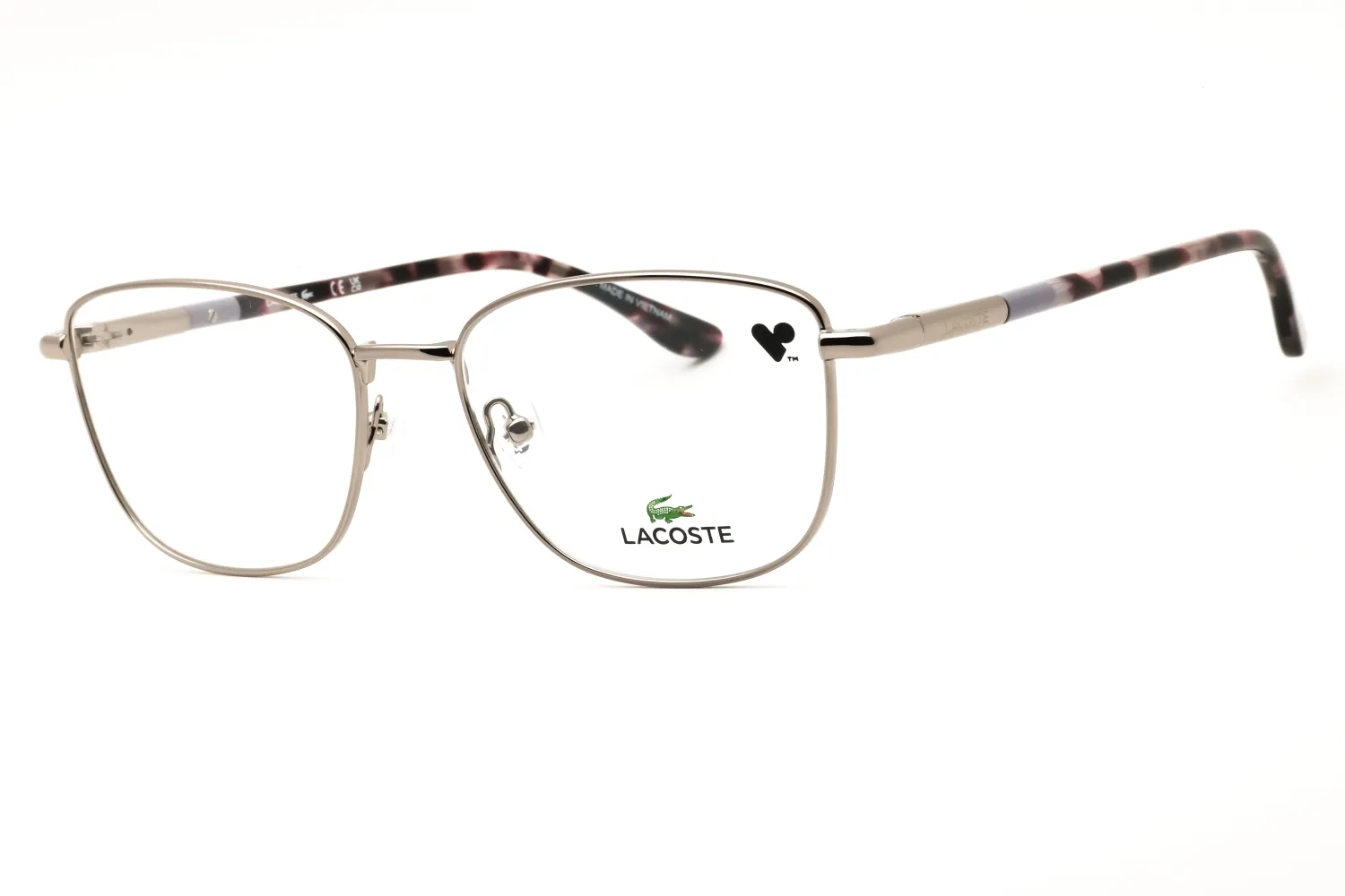 Lacoste L2317 033 Eyeglasses Light Gunmetal 54mm Women