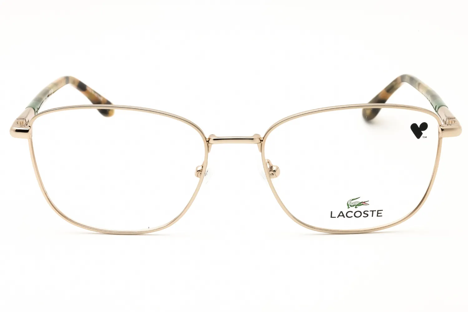 Lacoste L2317 710 Eyeglasses Yellow Gold 54mm Women 2