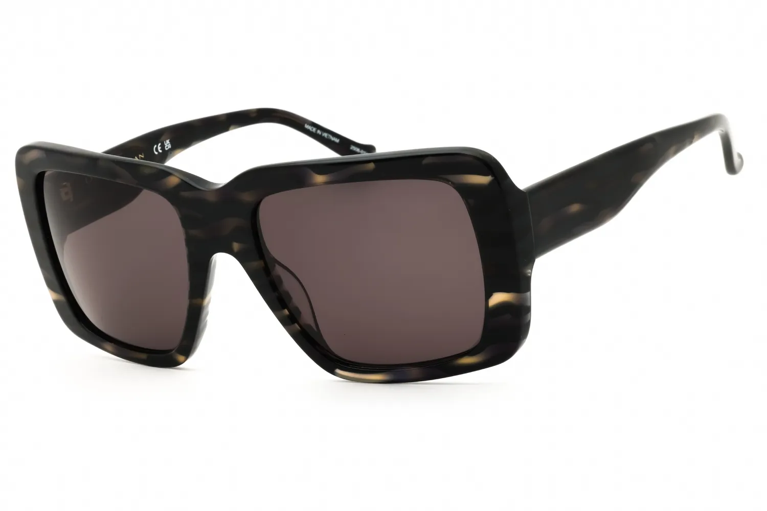 DKNY DO518S 050 Sunglasses Grey Horn 55mm Women