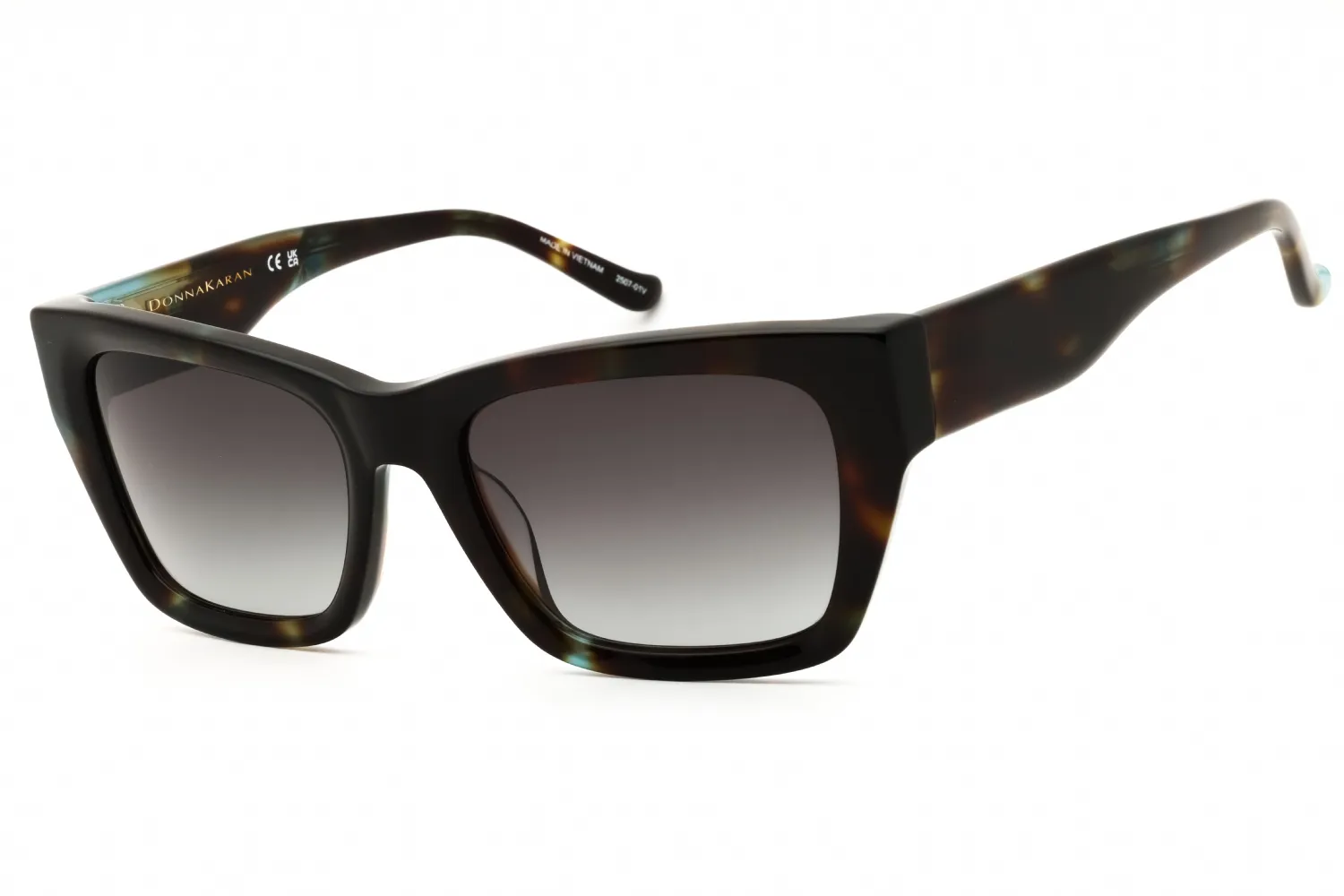 DKNY DO519S 355 Sunglasses Blue Tortoise 55mm Women