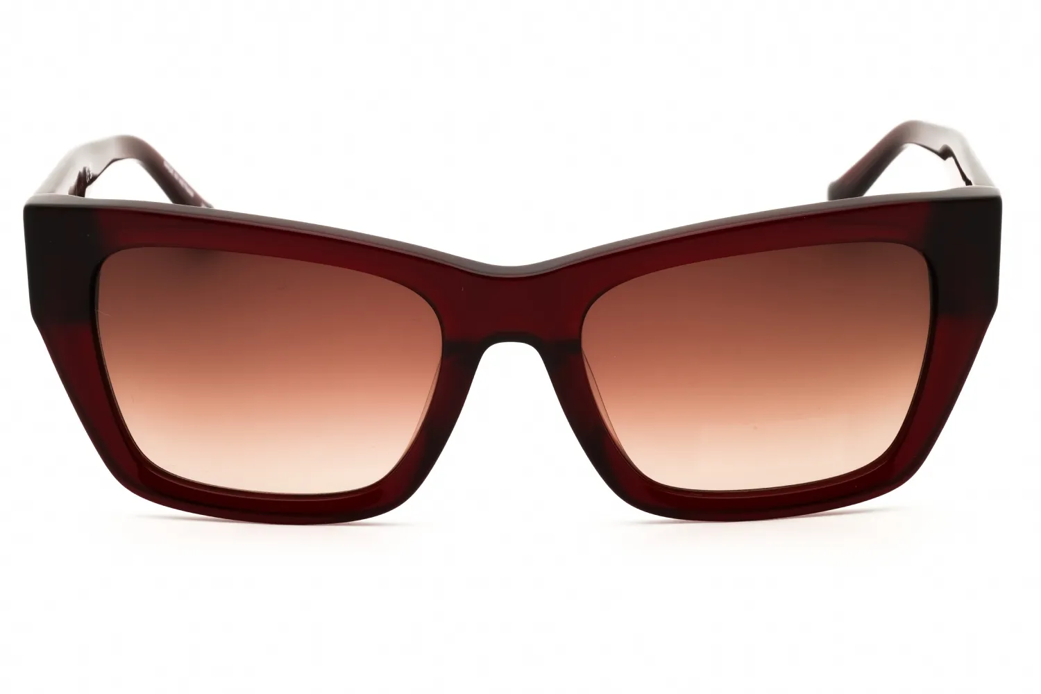 DKNY DO519S 605 Sunglasses Crystal Bordeaux 55mm Women 2