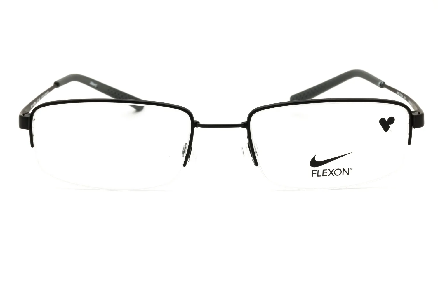 Nike NIKE 4192 N 007 Eyeglasses Satin Black Chrome 53mm Men 2