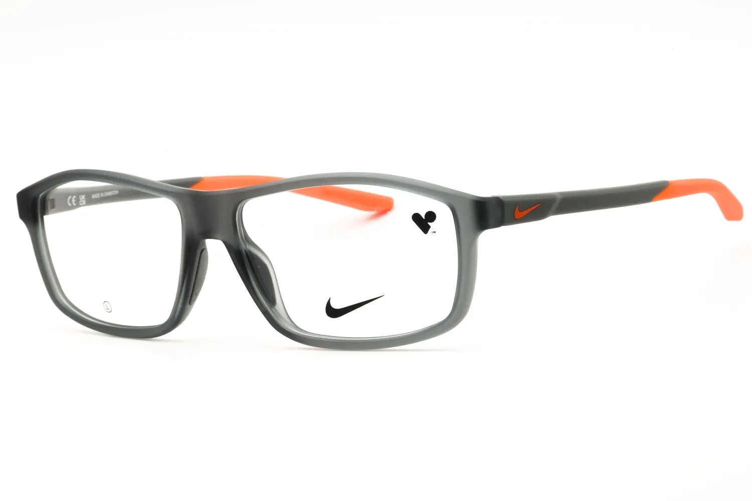 Nike NIKE 7291 N 034 Eyeglasses Matte Smoke Grey 56mm Men