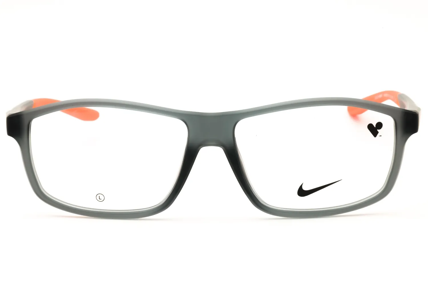 Nike NIKE 7291 N 034 Eyeglasses Matte Smoke Grey 56mm Men 2