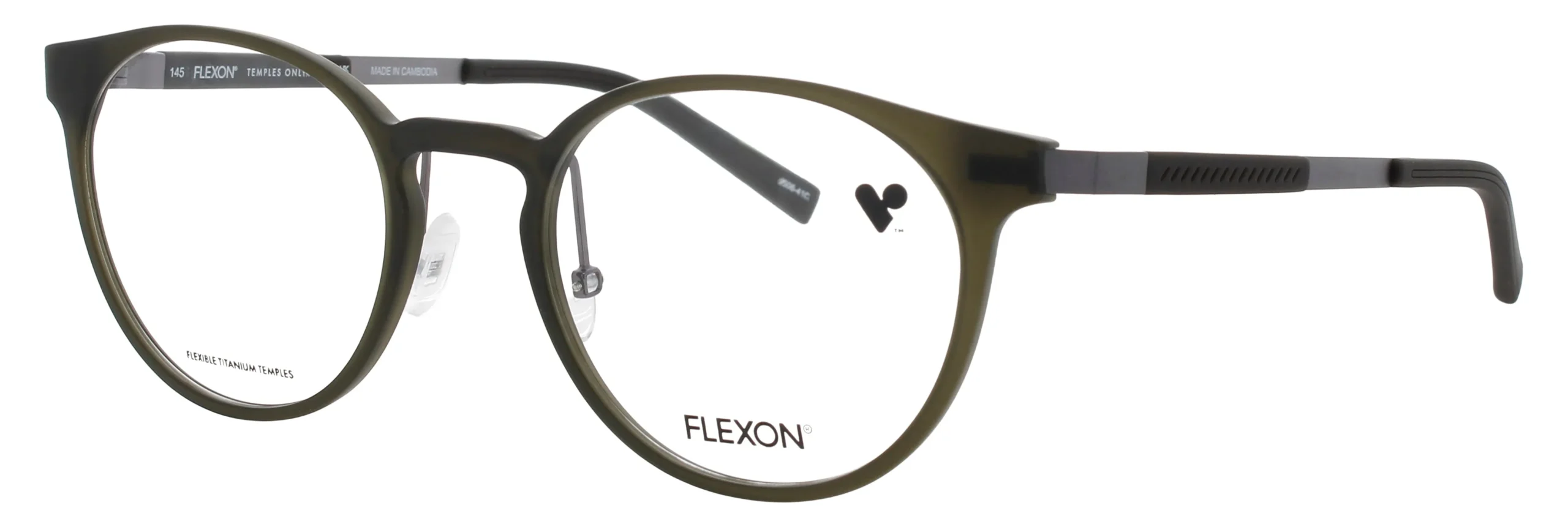 Marchon EP8006 N 020 Eyeglasses Matte Grey 50mm Unisex