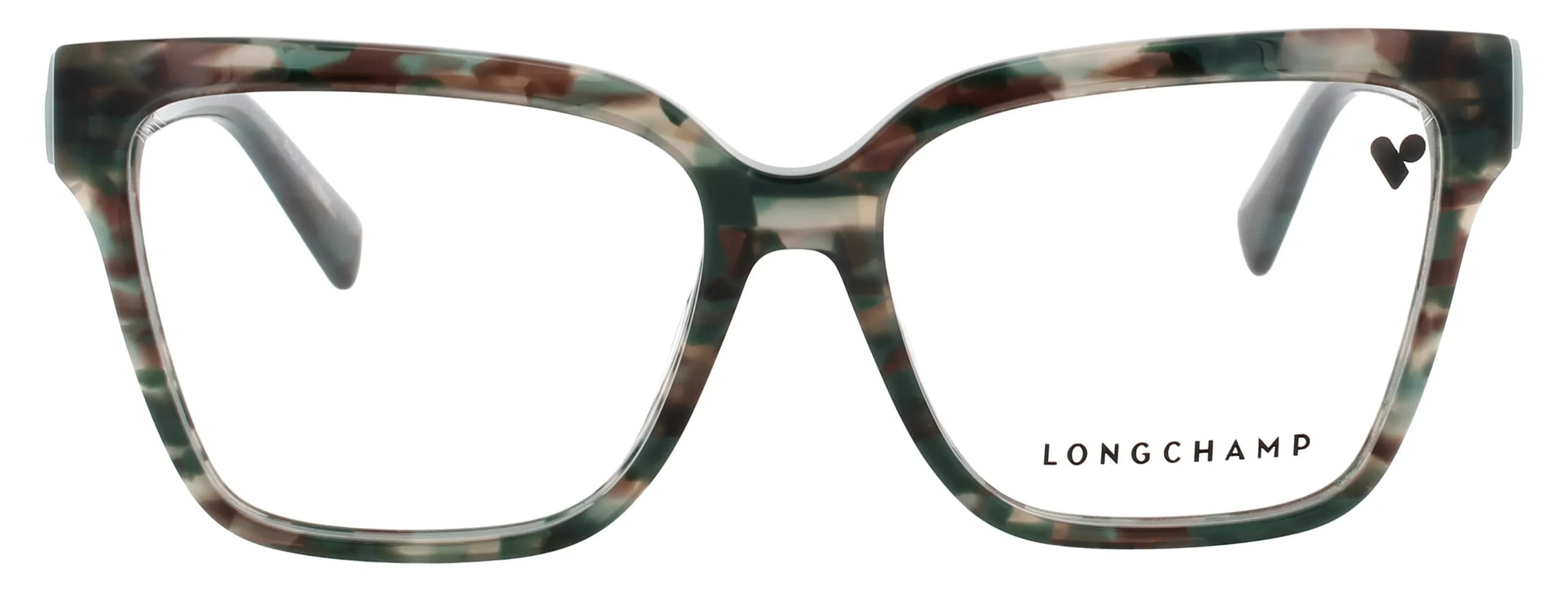 Longchamp LO2754-N 306 Eyeglasses Dark Camo 53mm Women 2