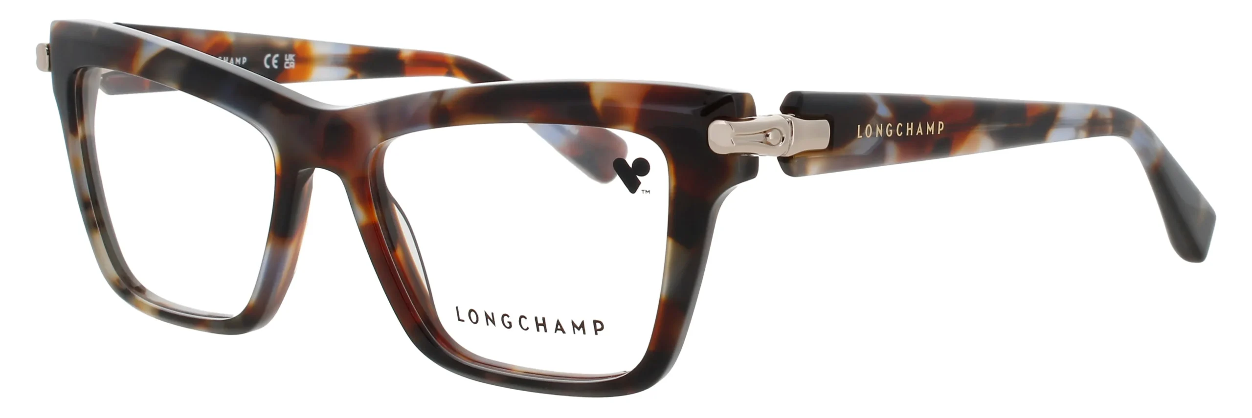 Longchamp LO2766-N 430 Eyeglasses Blue Havana 53mm Women