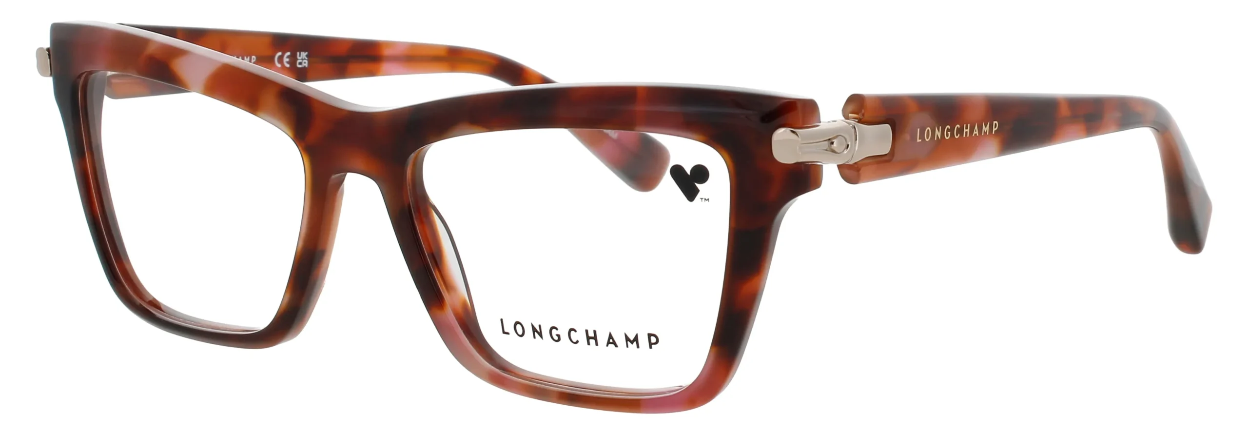 Longchamp LO2766-N 690 Eyeglasses Rose Havana 53mm Women