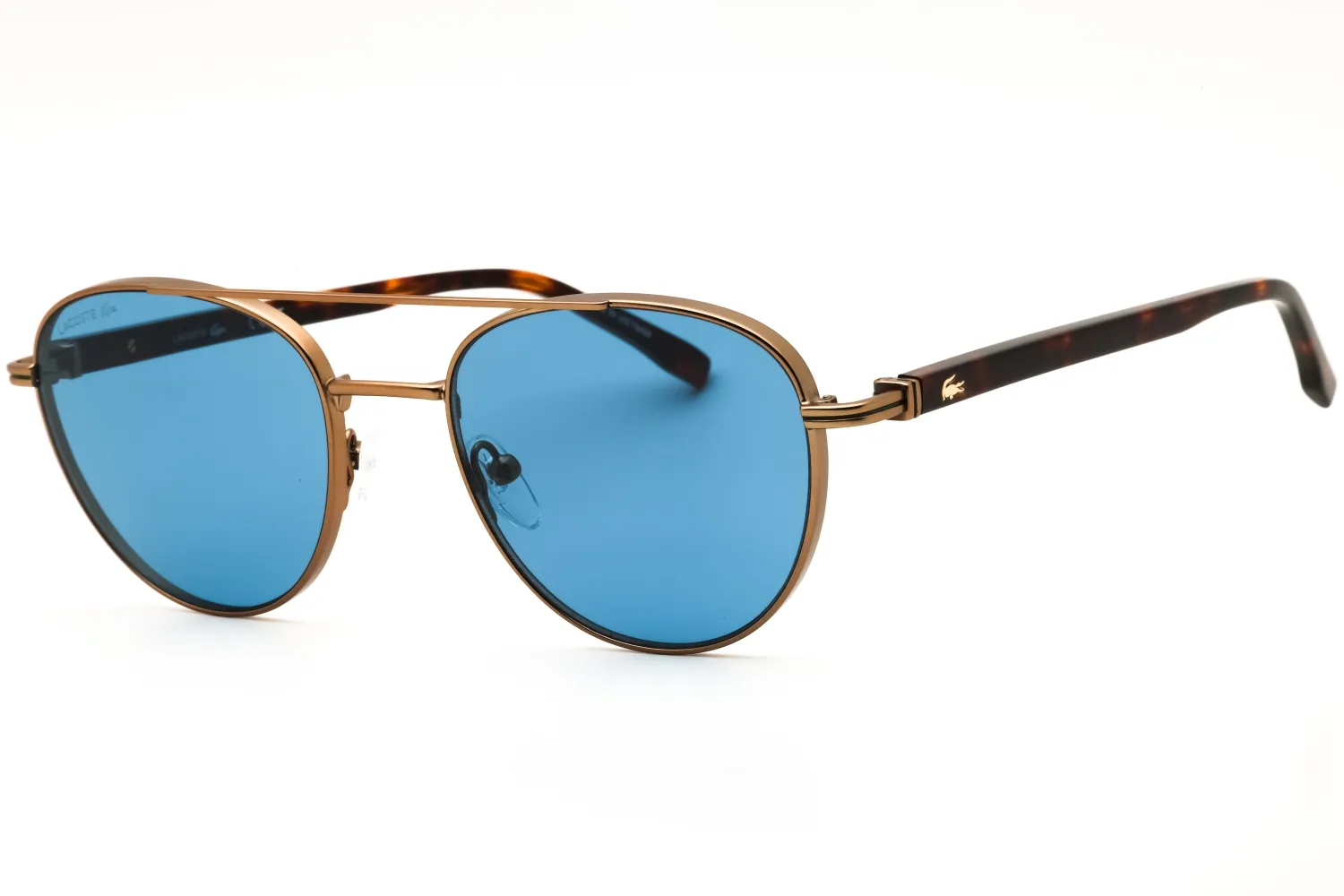 Lacoste L271S N 750 Sunglasses Amber Gold 54mm Men