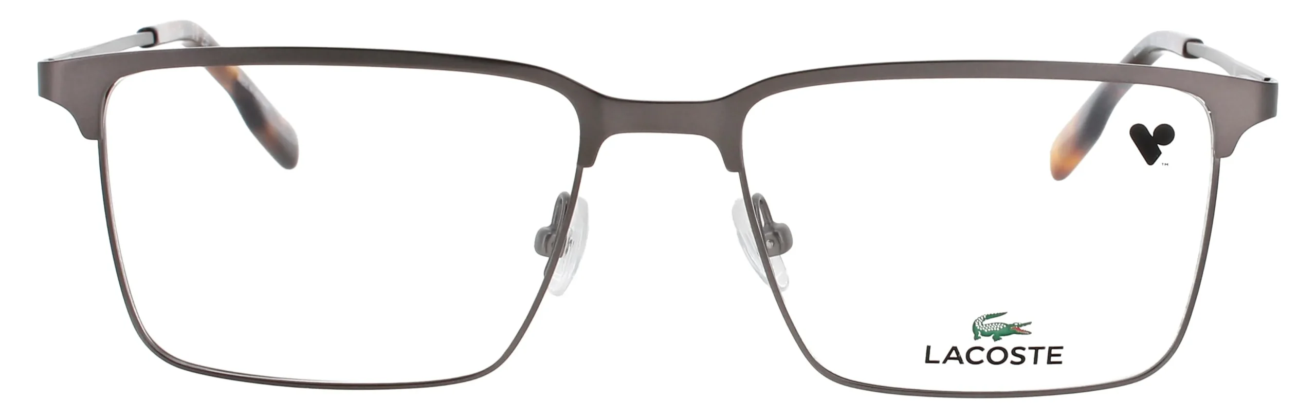 Lacoste L2296N 033 Eyeglasses Matte Gunmetal 55mm Men 2