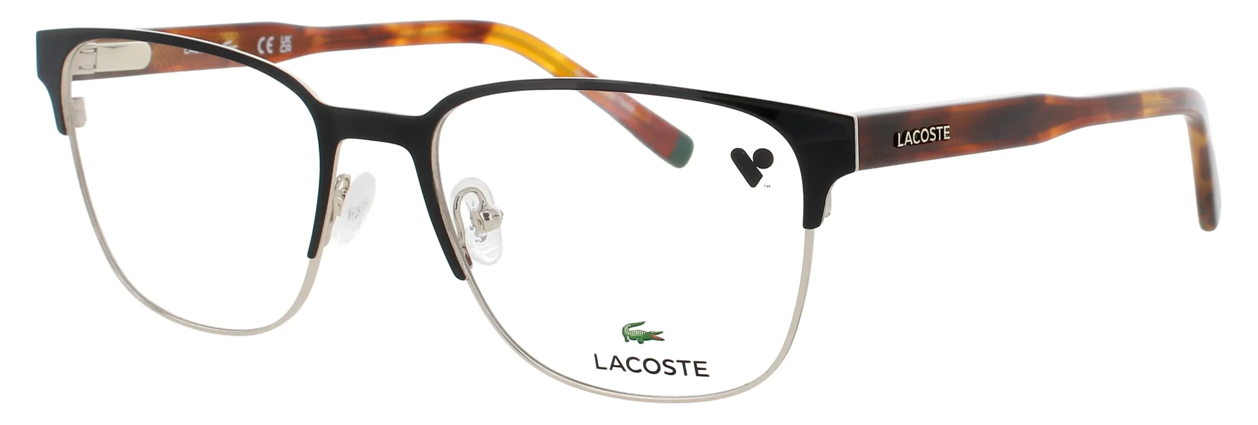 Lacoste L2304N 001 Eyeglasses Black 53mm Men