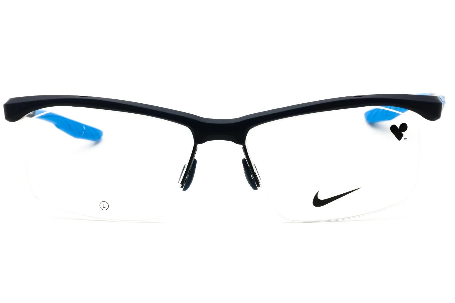 Nike NIKE 7402N 410 Eyeglasses Matte Midnight Navy 56mm Men 2