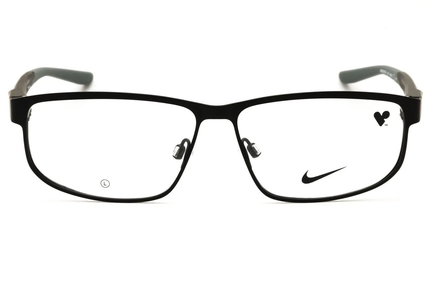 Nike NIKE 8157 N 001 Eyeglasses Matte Black 56mm Men 2