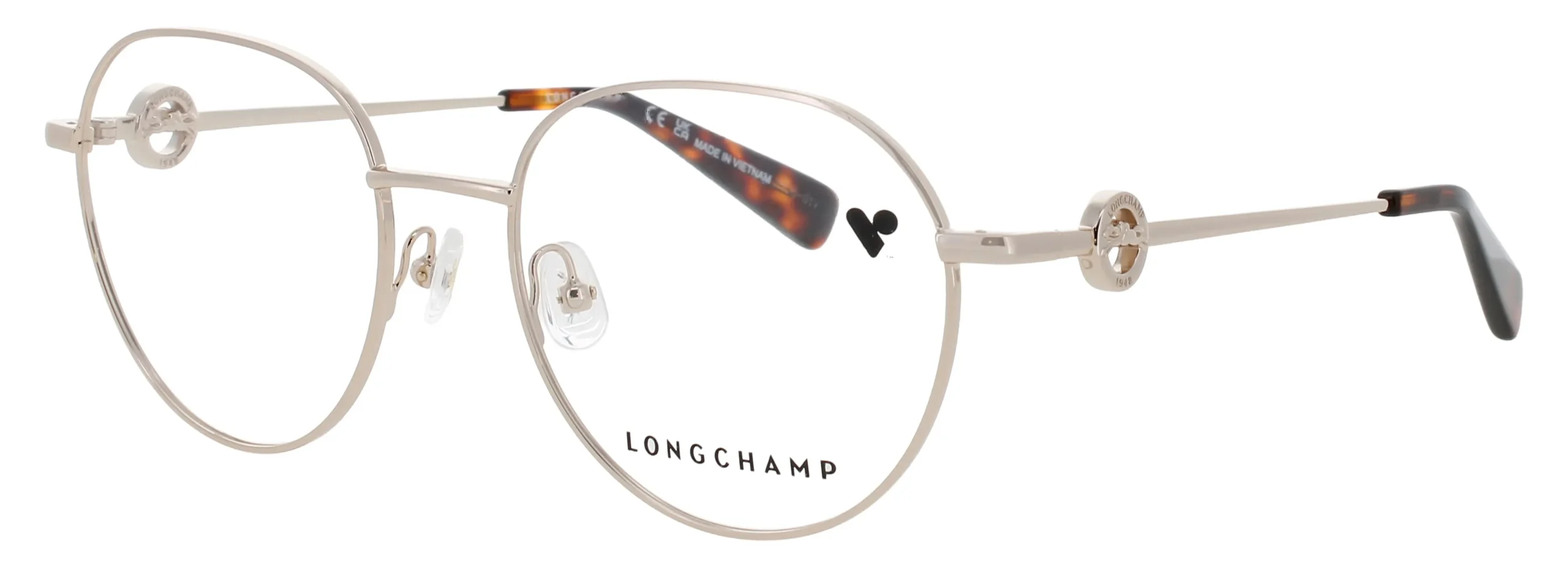 Longchamp LO2165-N 710 Eyeglasses Deep Gold 52mm Women