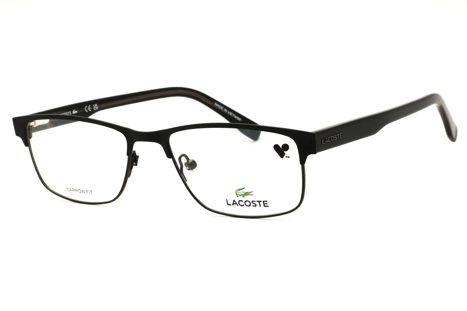 Lacoste L2217 N 001 Eyeglasses Matte Black 52mm Men