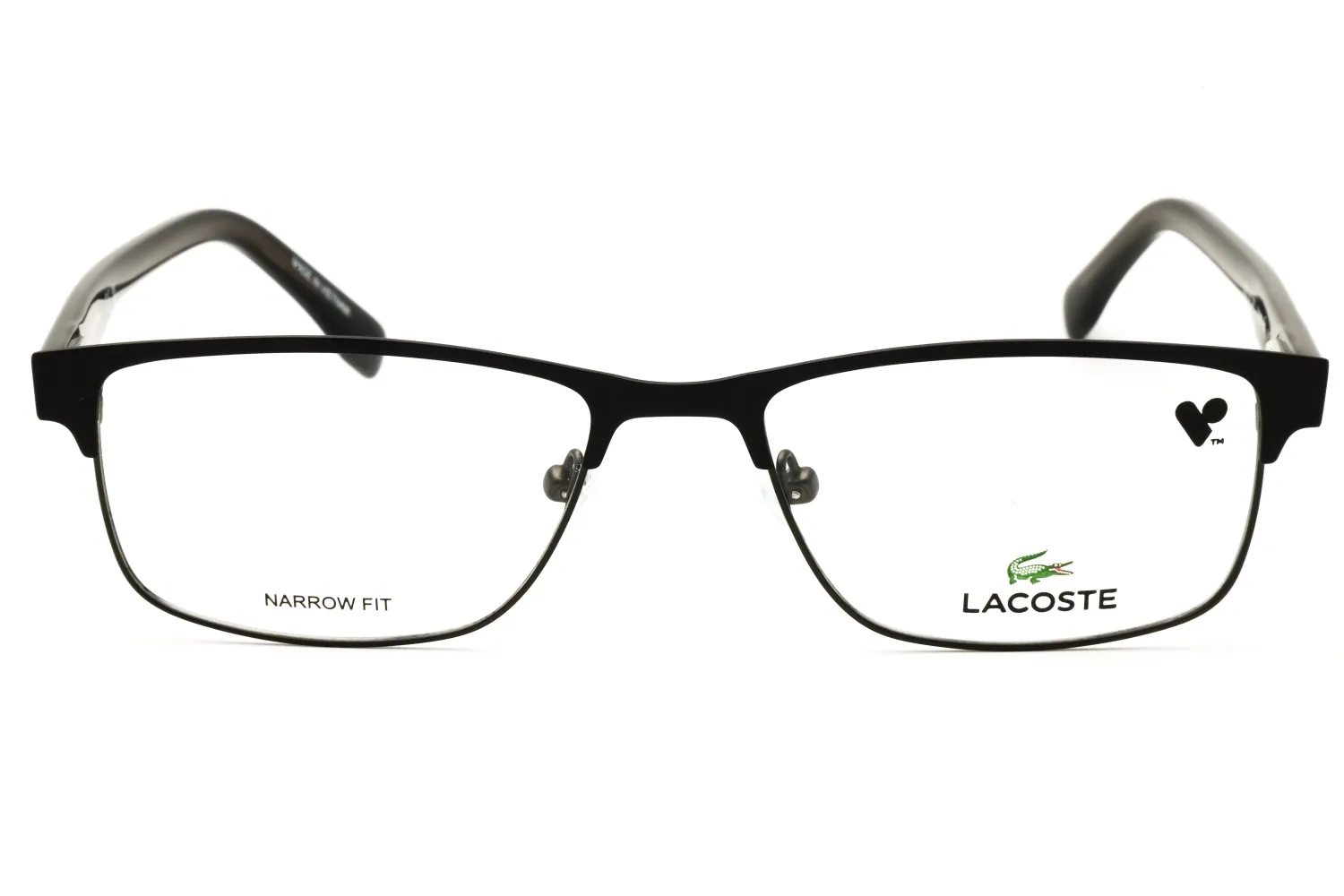 Lacoste L2217 N 001 Eyeglasses Matte Black 52mm Men 2