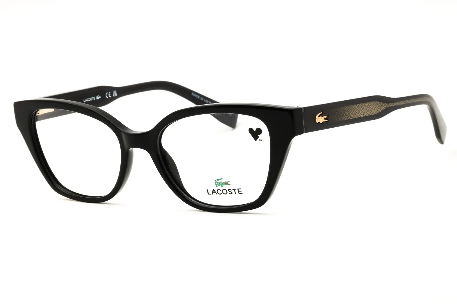 Lacoste L2983 001 Eyeglasses Black 53mm Women