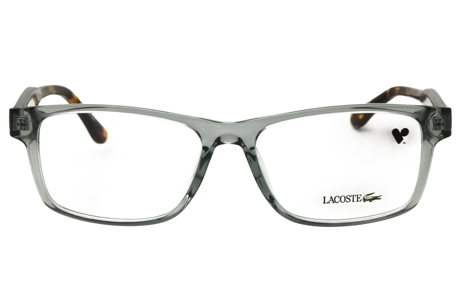 Lacoste L2977 N 035 Eyeglasses Transparent Grey 54mm Men 2