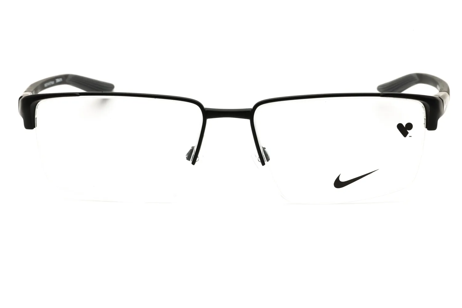 Nike NIKE 8054 N 001 Eyeglasses Satin Black 55mm Men 2