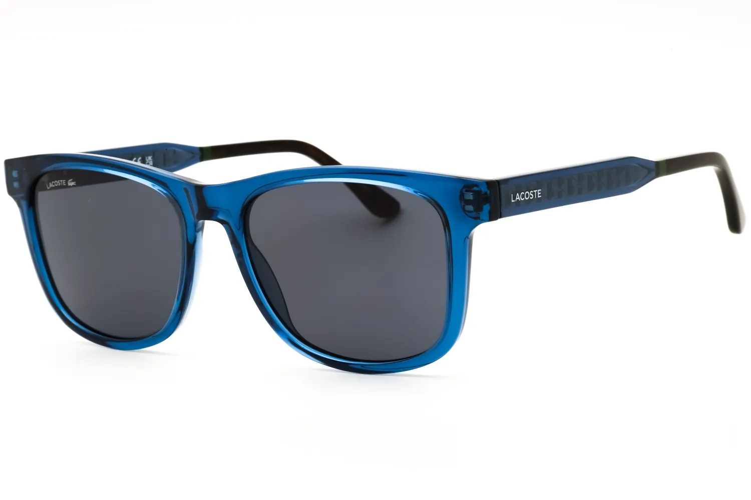 Lacoste L6060S N 410 Sunglasses Transparent Blue 54mm Men