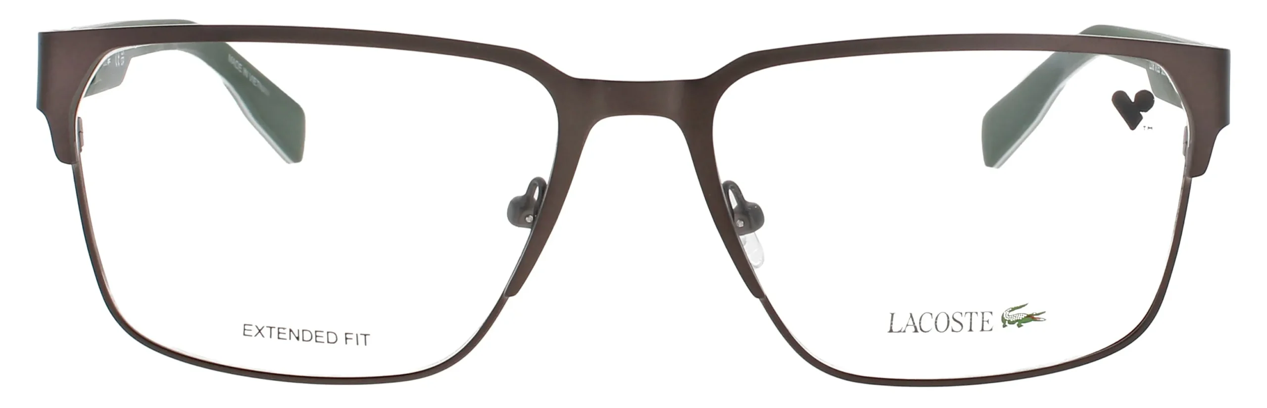 Lacoste L2306N 035 Eyeglasses Matte Dark Gunmetal 58mm Men 2