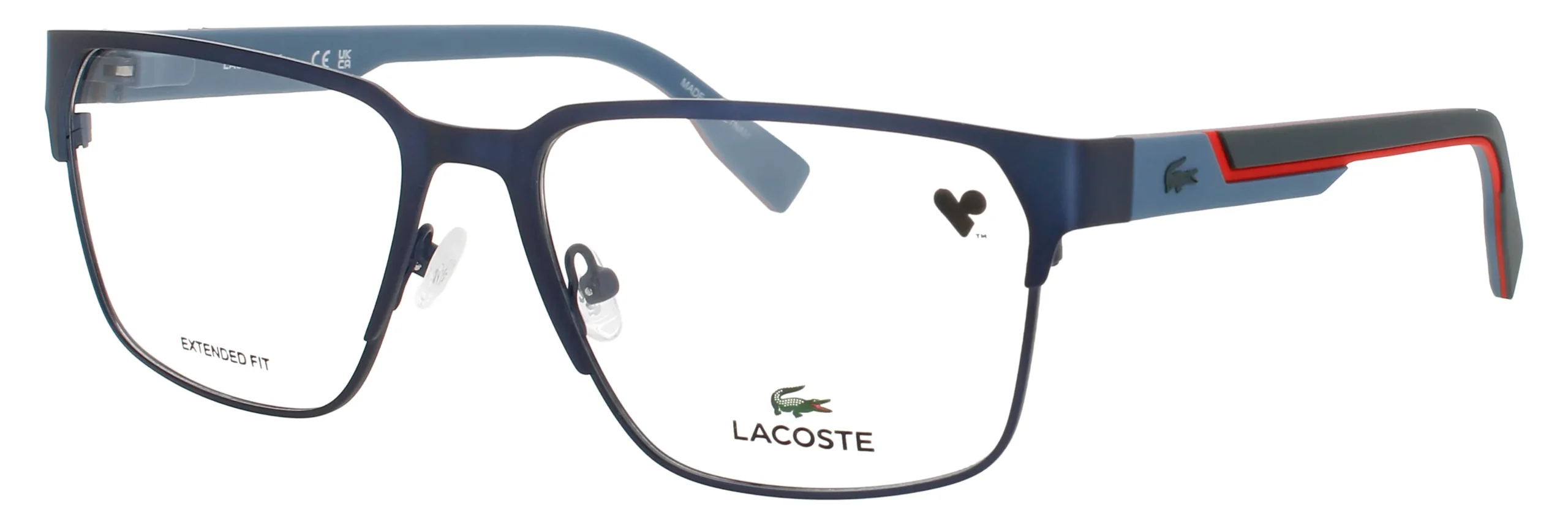 Lacoste L2306N 424 Eyeglasses Matte Blue 58mm Men