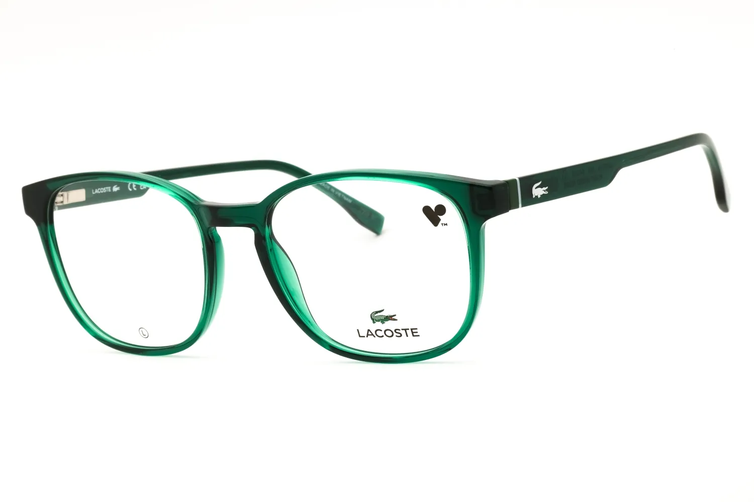 Lacoste L2975 N 301 Eyeglasses Transparent Green 54mm Men