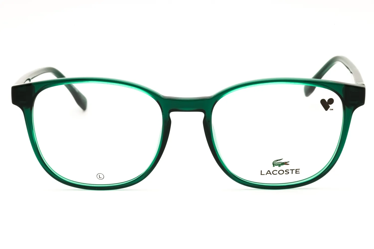 Lacoste L2975 N 301 Eyeglasses Transparent Green 54mm Men 2