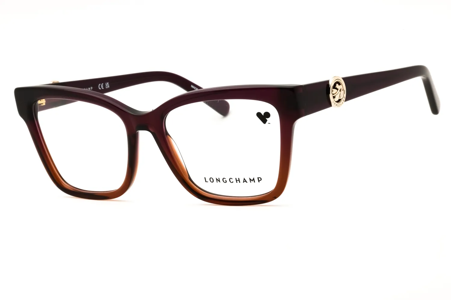 Longchamp LO2761 N 508 Eyeglasses Transparent Gradient Purple 53mm Women