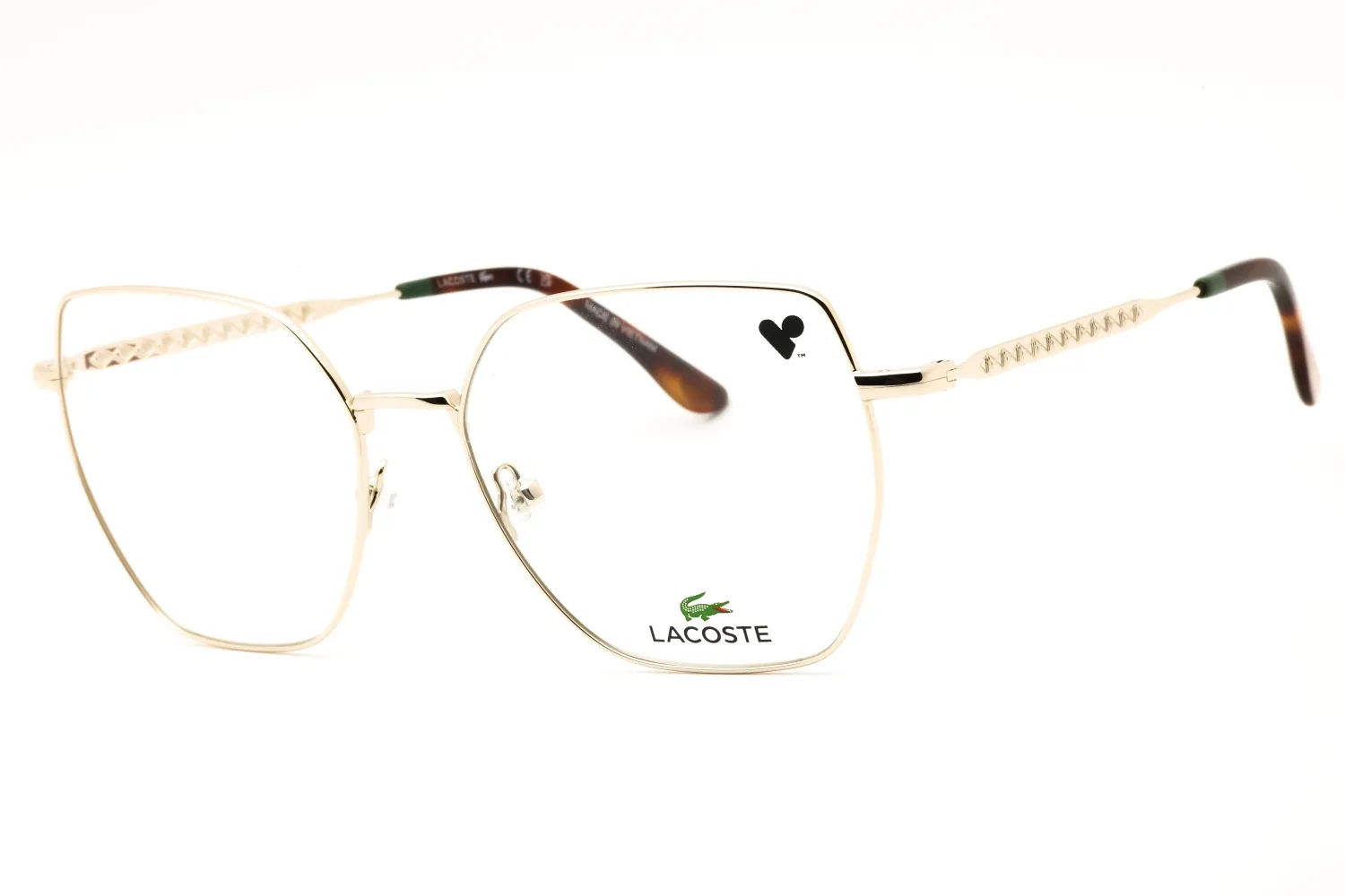 Lacoste L2309 N 714 Eyeglasses Gold 55mm Women