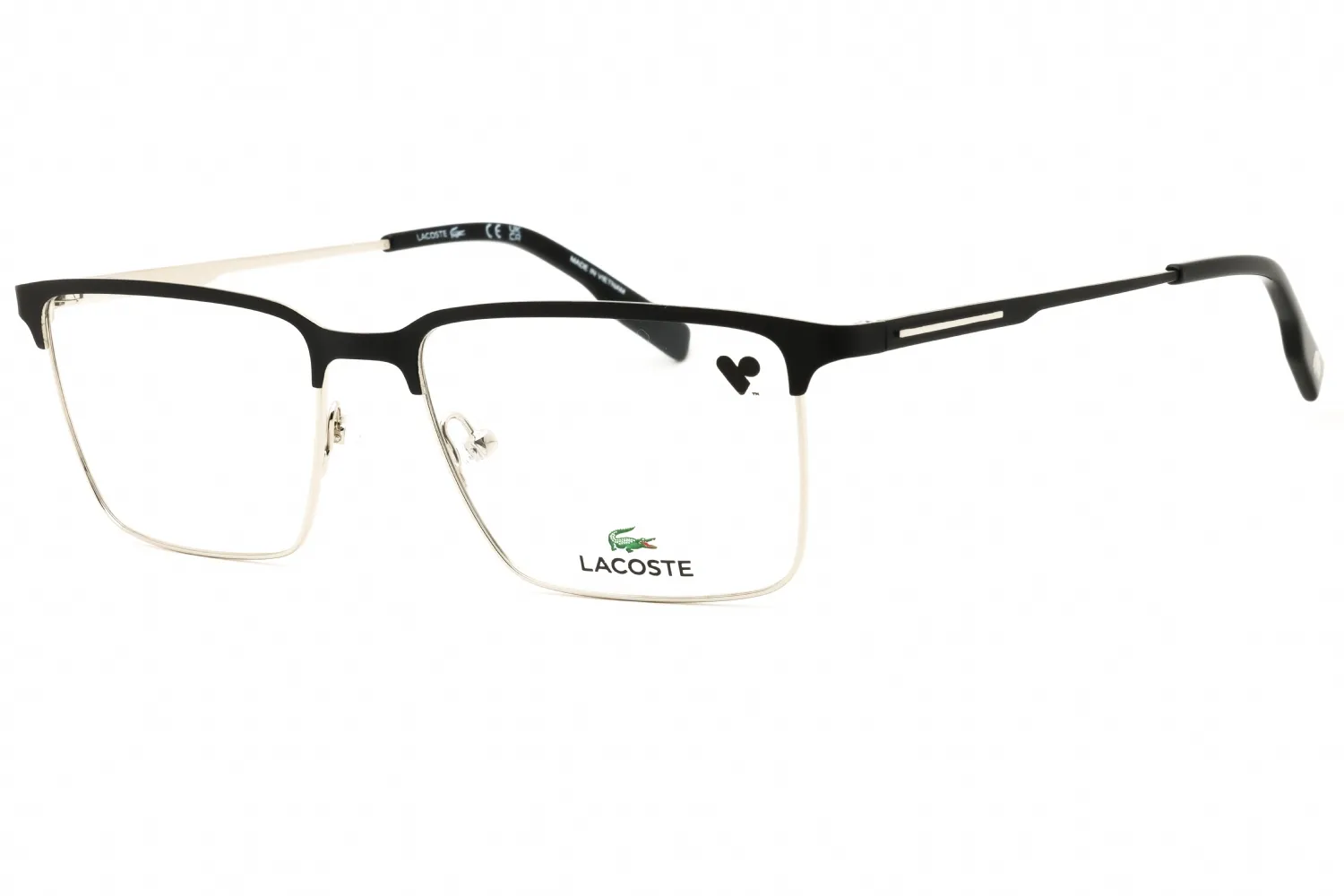 Lacoste L2296N 002 Eyeglasses Matte Black 55mm Men