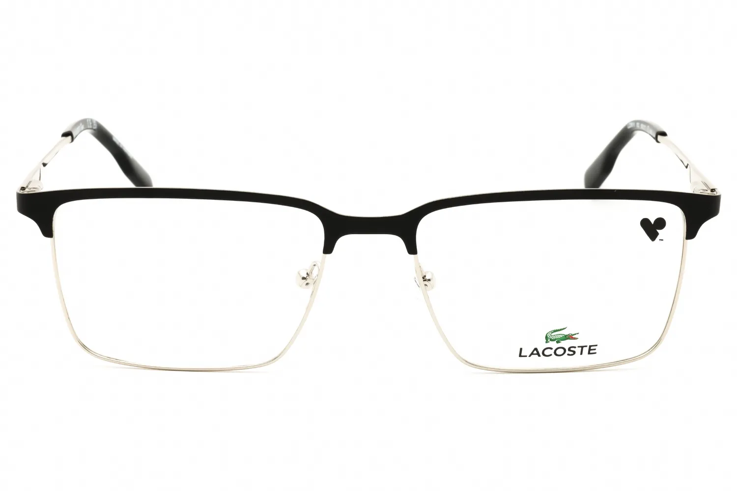 Lacoste L2296N 002 Eyeglasses Matte Black 55mm Men 2