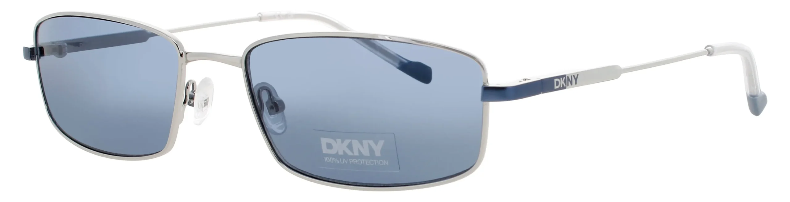 DKNY DK119S 040 Sunglasses Silver 56mm Women