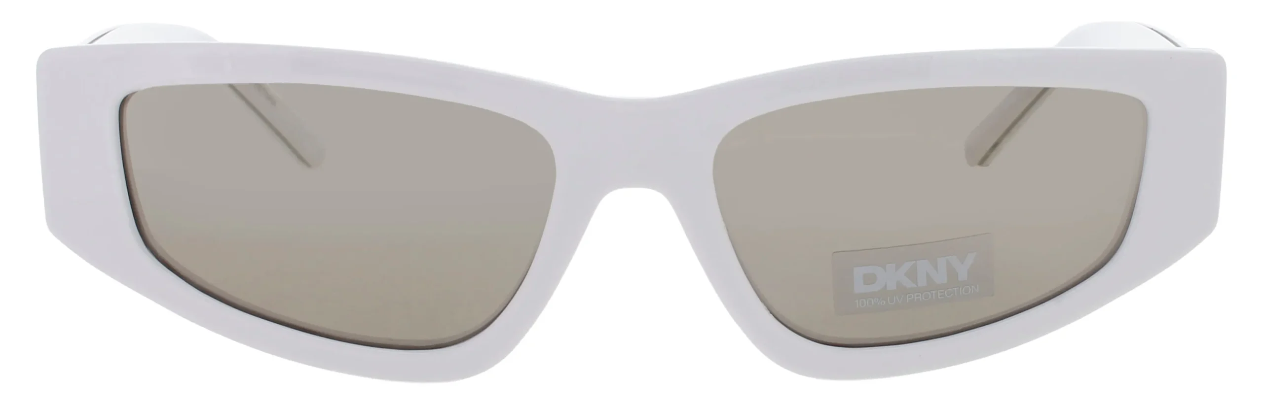 DKNY DK560S 100 Sunglasses White 55mm Women 2