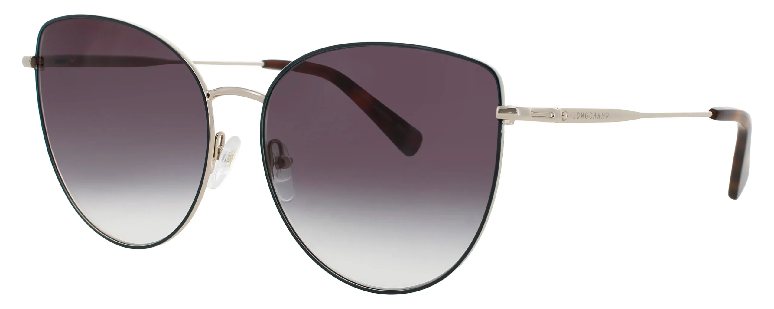 Longchamp LO158S-N 713 Sunglasses Gold 60mm Women