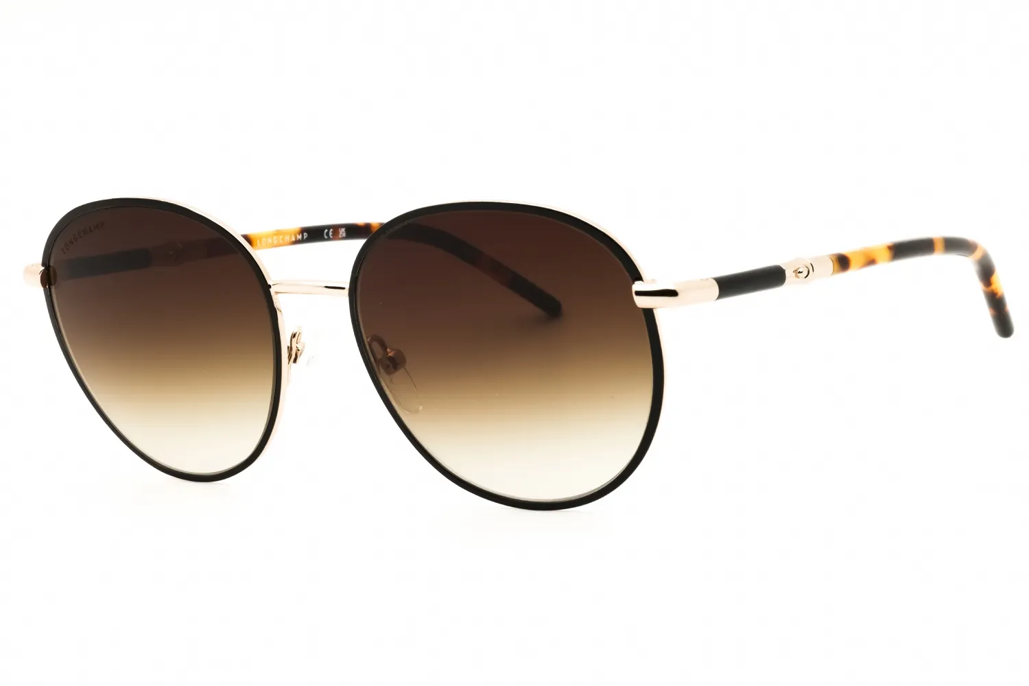 Longchamp LO171SN 728 Sunglasses Gold 53mm Women