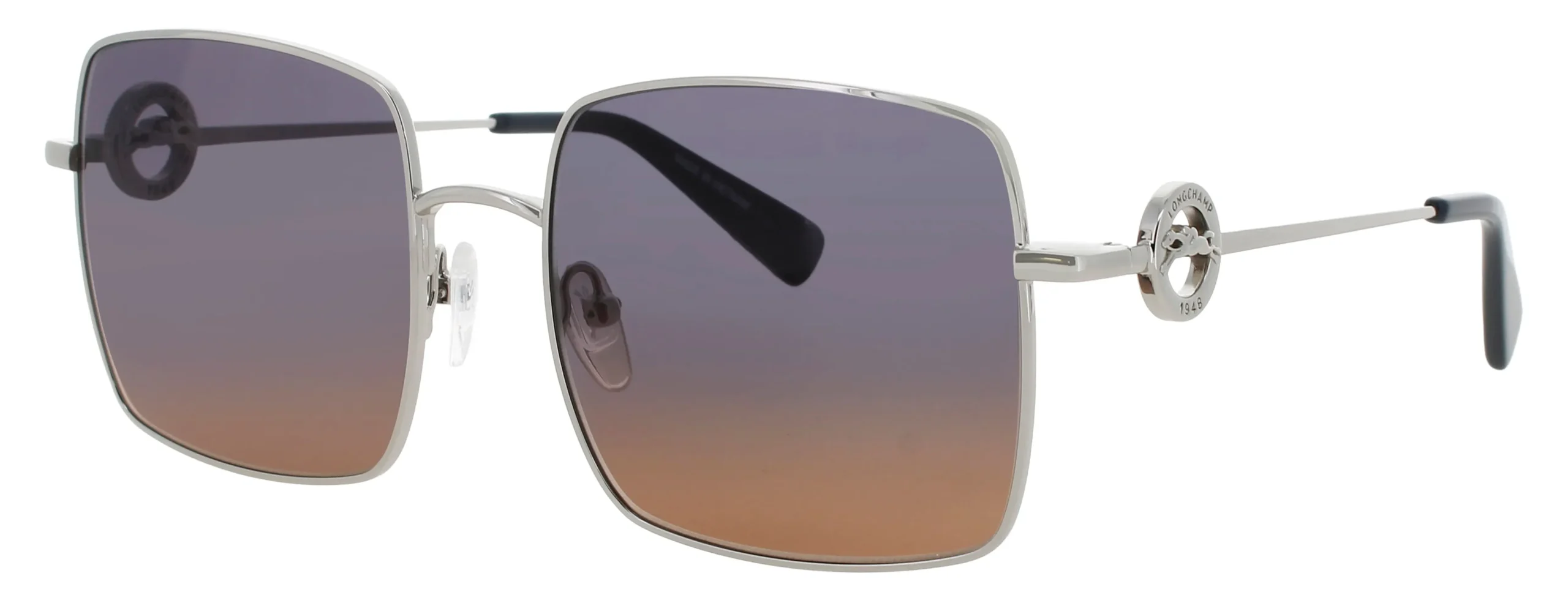 Longchamp LO162S-N 719 Sunglasses Silver 55mm Women