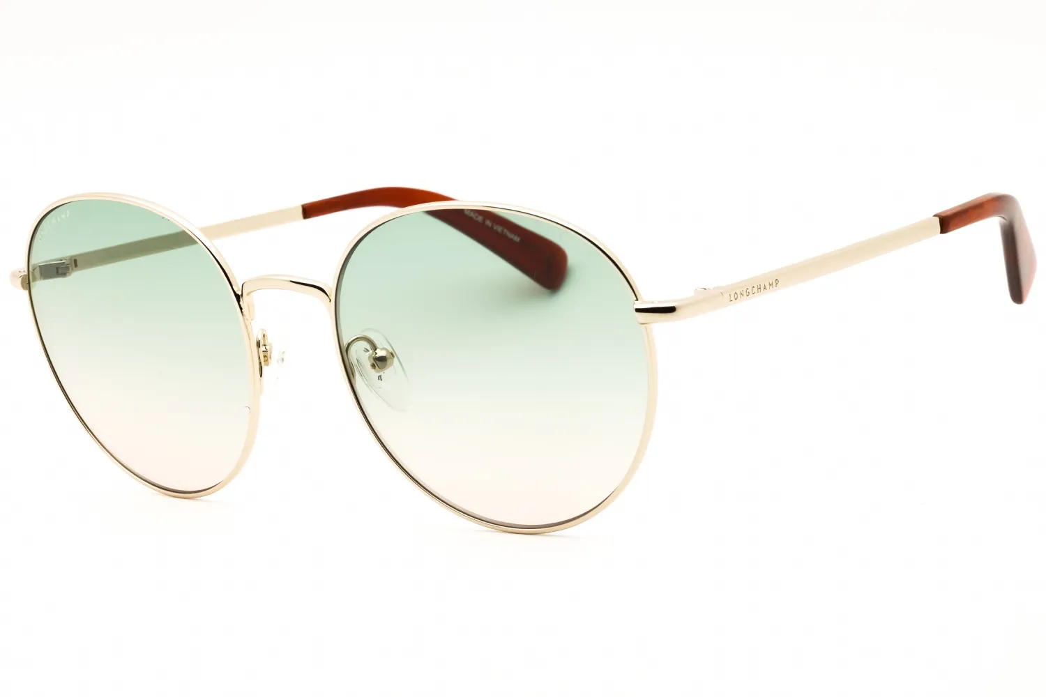 Longchamp LO101SN 711 Sunglasses Gold 56mm Women