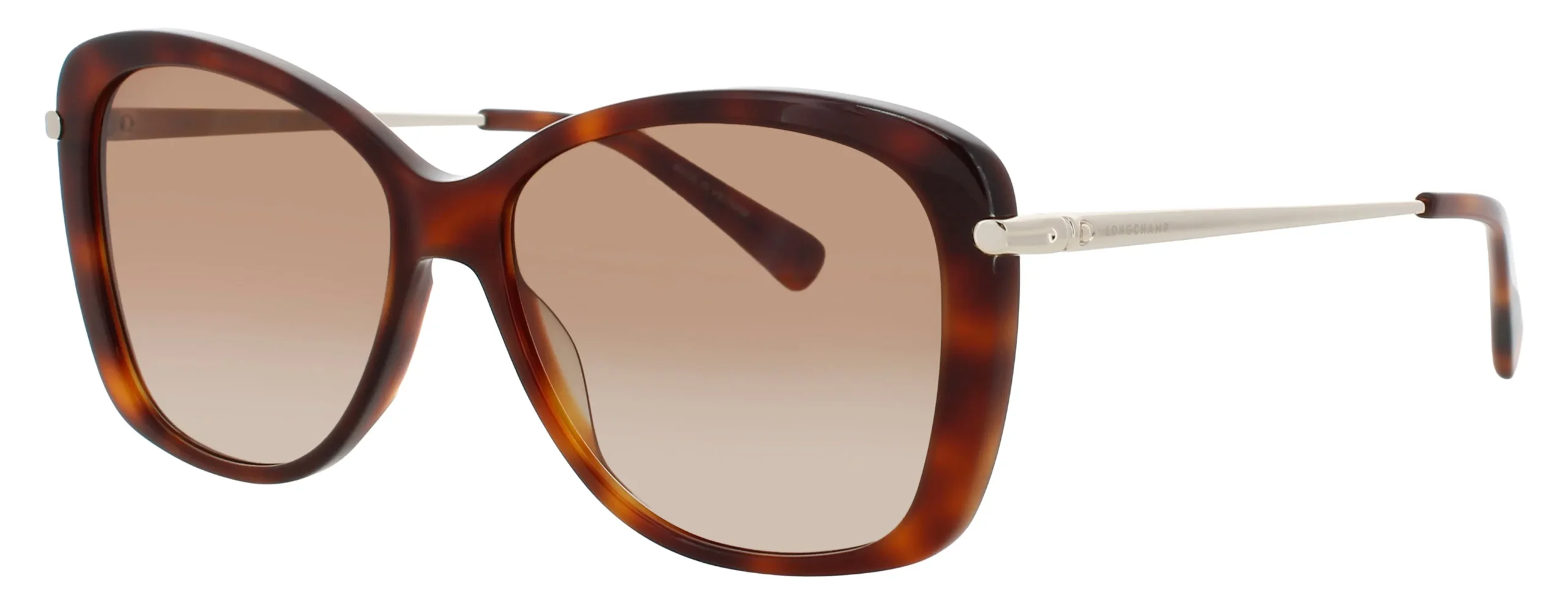Longchamp LO616S-N 725 Sunglasses Blonde Havana 56mm Women