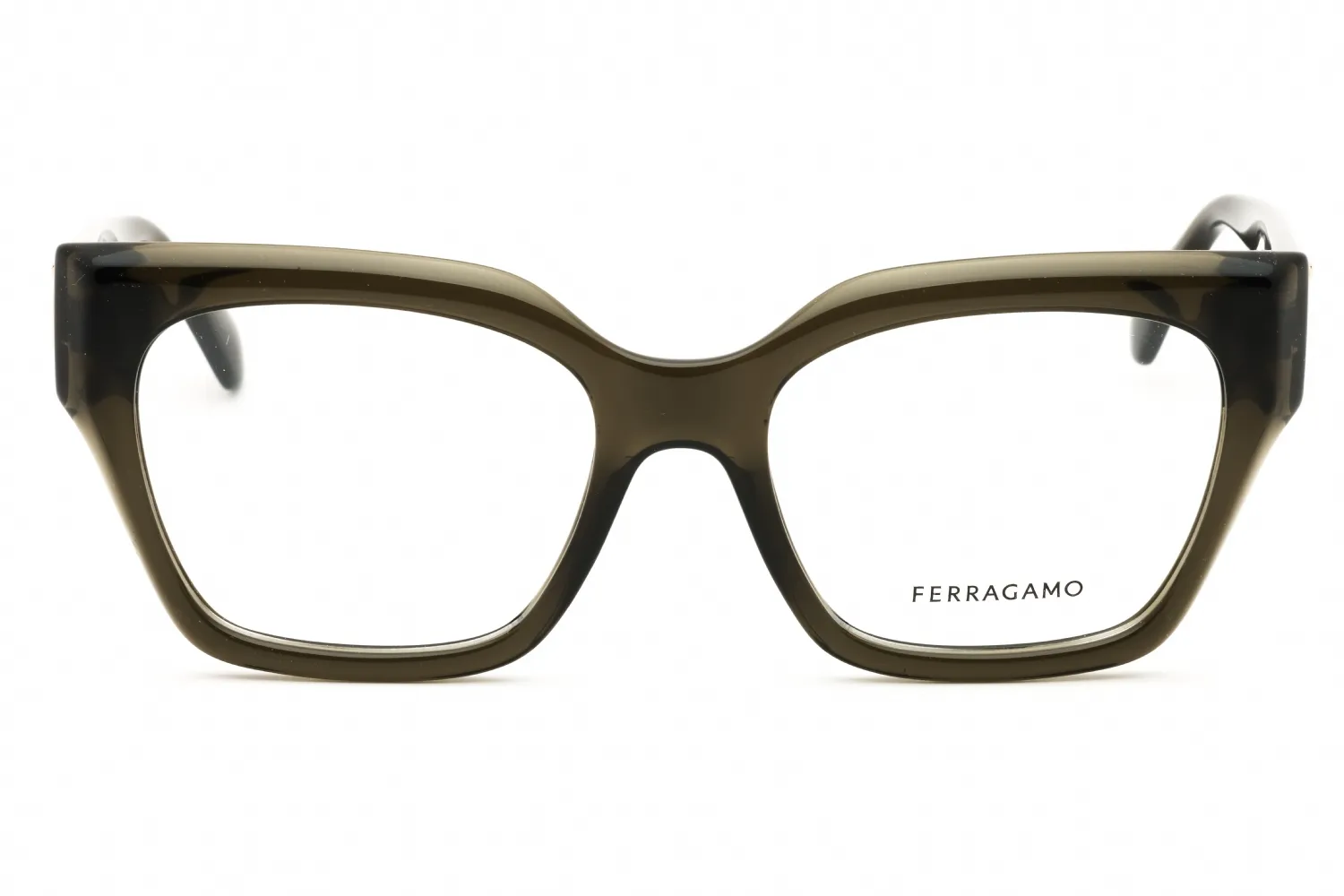 Salvatore Ferragamo SF2983N 320 Eyeglasses Transparent Khaki 53mm Women 2