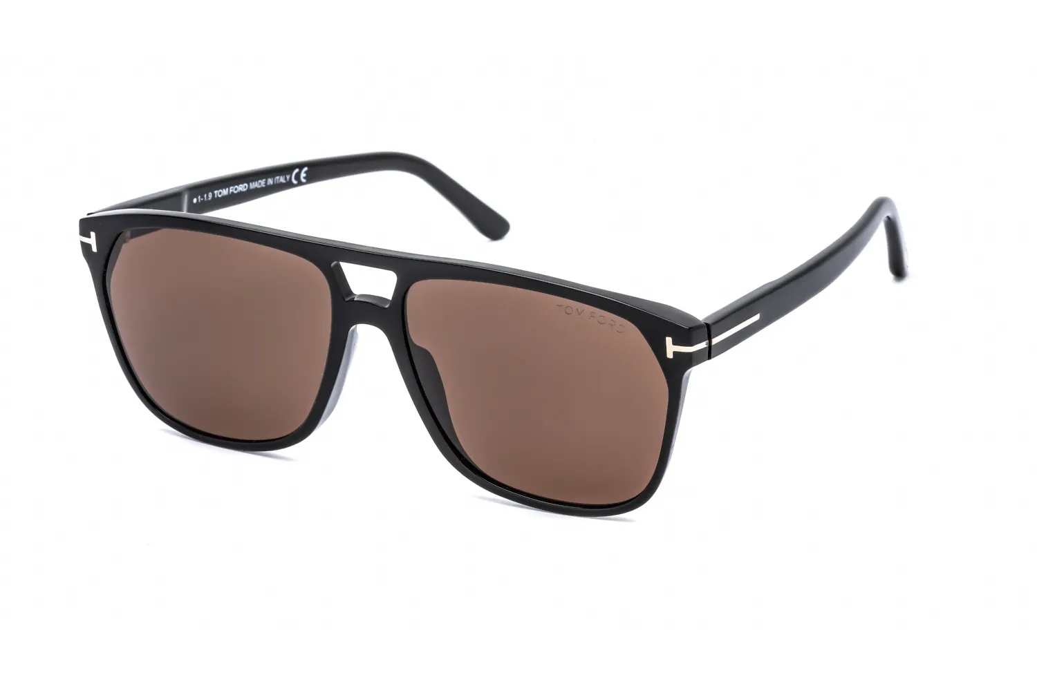 Tom Ford FT0679 01E Sunglasses Shiny Black 59mm Men