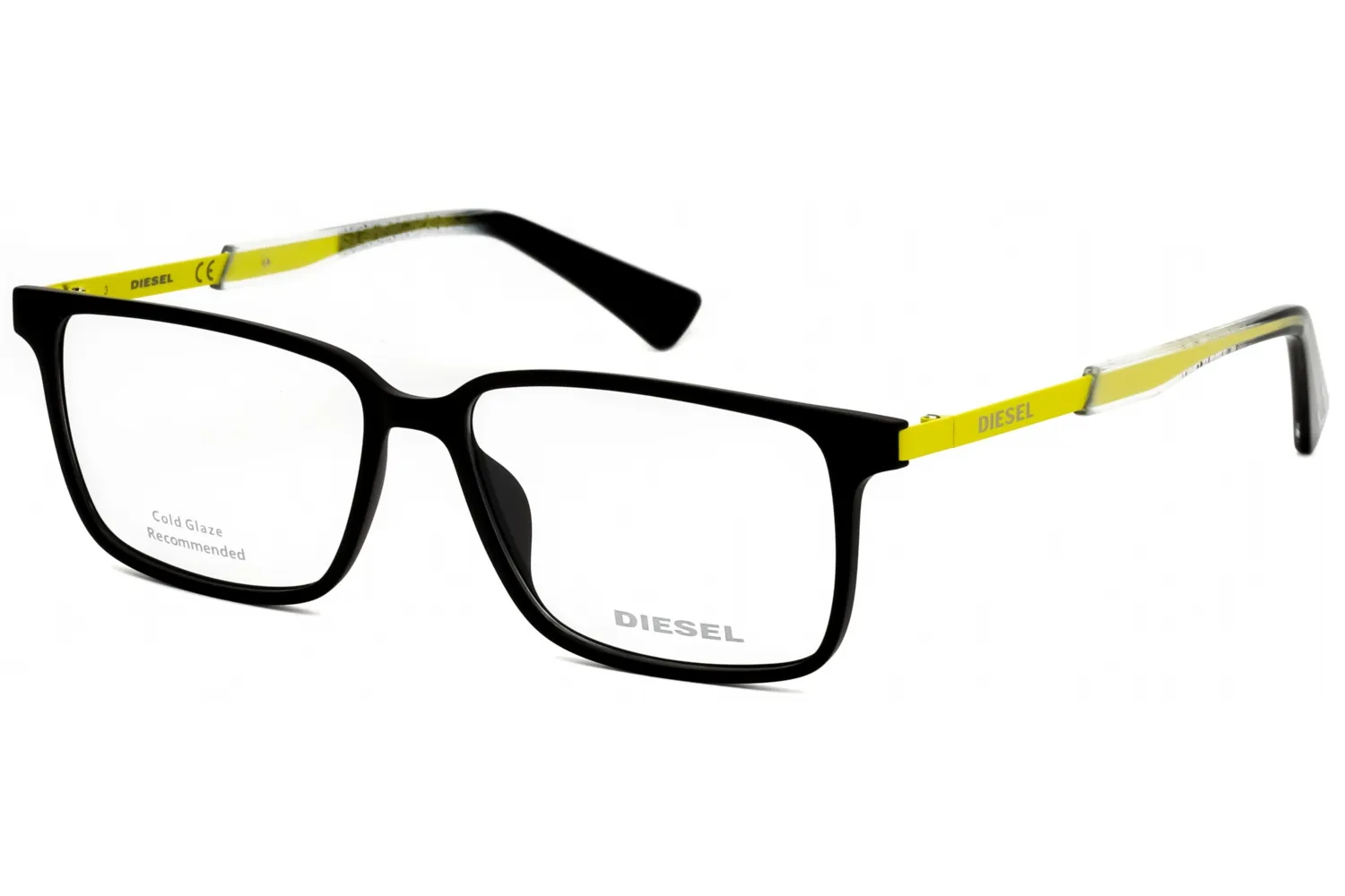 Diesel DL5290 002 Eyeglasses Matte Black 53mm Men