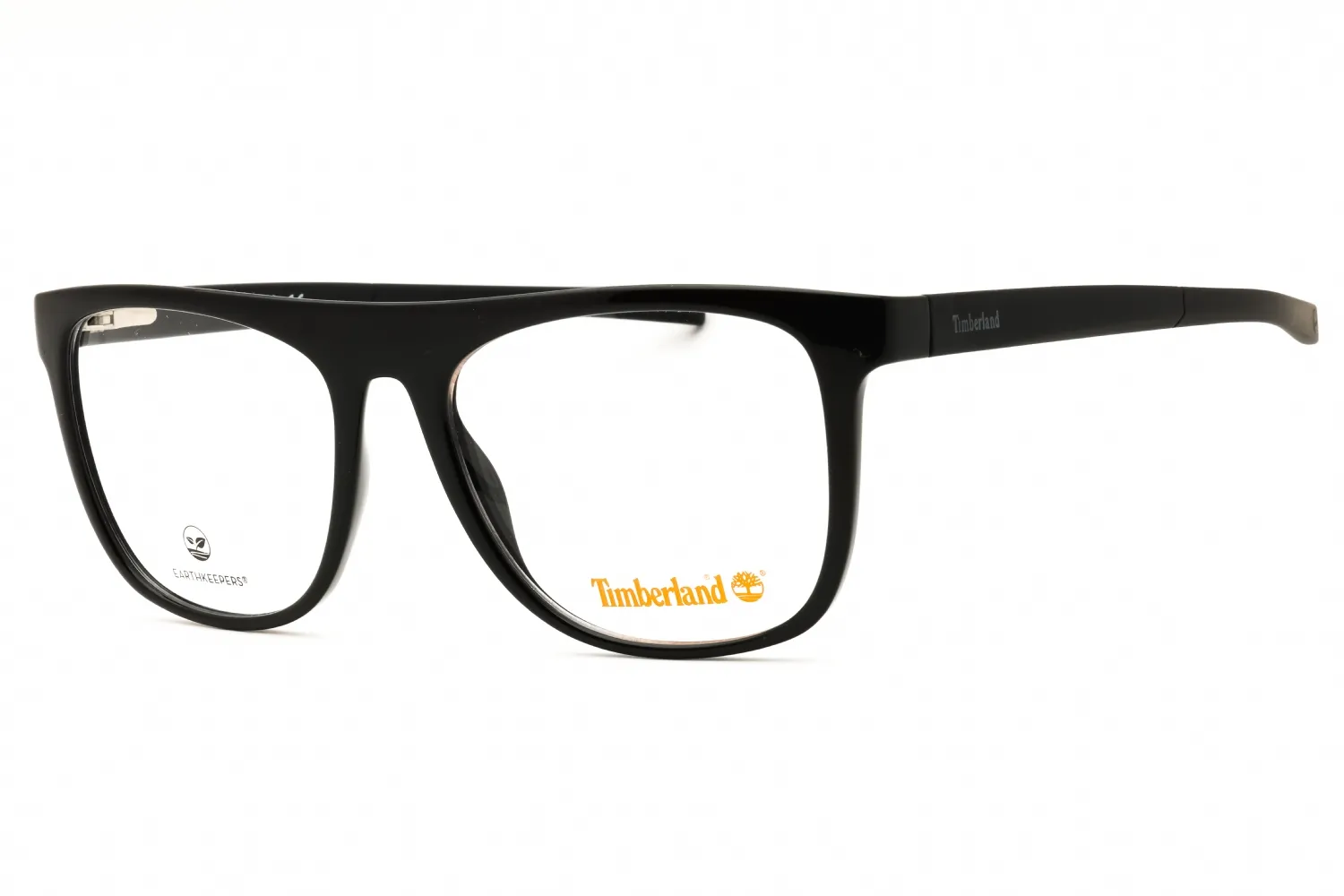 Timberland TB1610 001 Eyeglasses Shiny Black 57mm Men
