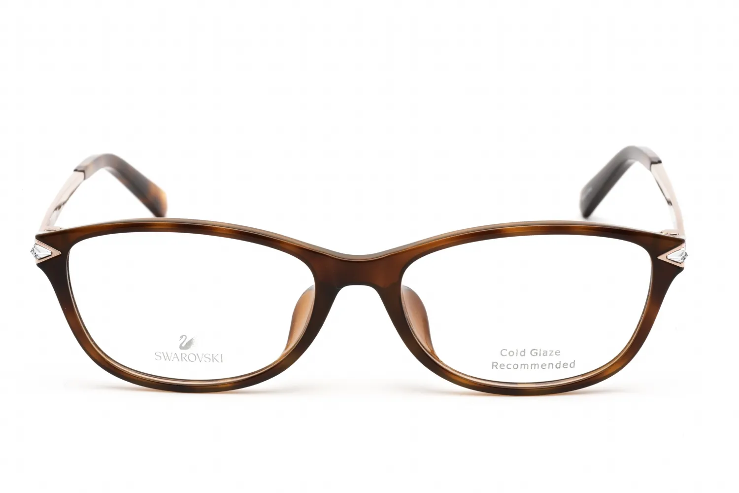 Swarovski SK5293-D 052 Eyeglasses Dark Havana 52mm Women 2