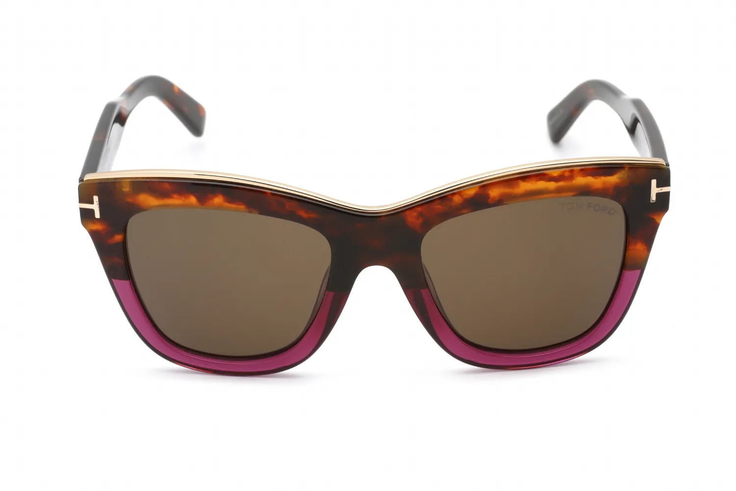 Tom Ford FT0685 56E Sunglasses Vintage Havana 52mm Women 2