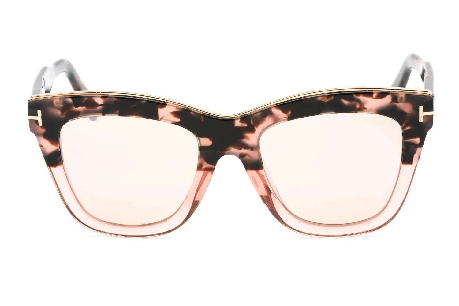 Tom Ford FT0685 56G Sunglasses Pink Havana 52mm Women 2