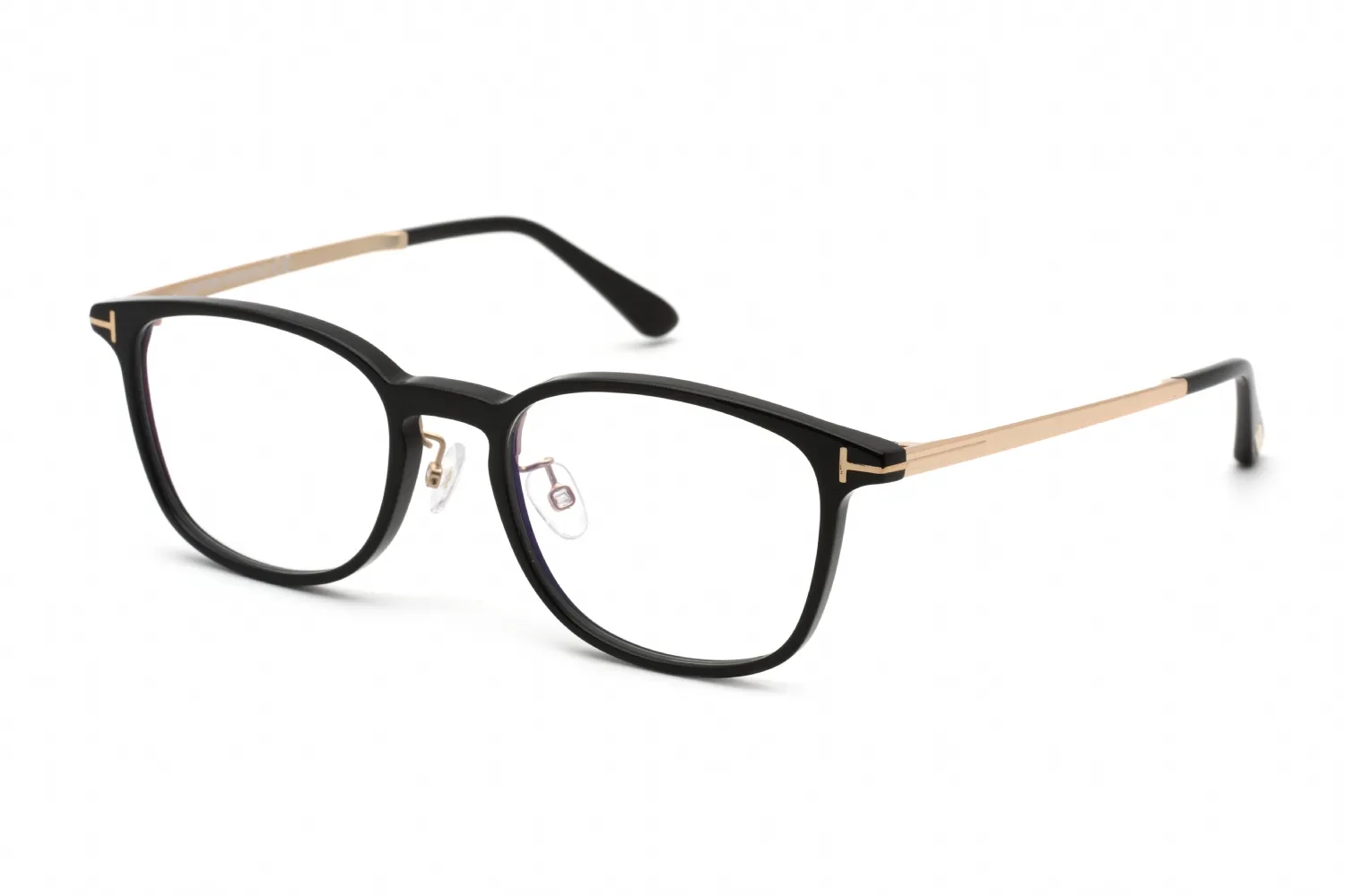 Tom Ford FT5594-D-B 001 Eyeglasses Shiny Black 52mm Men