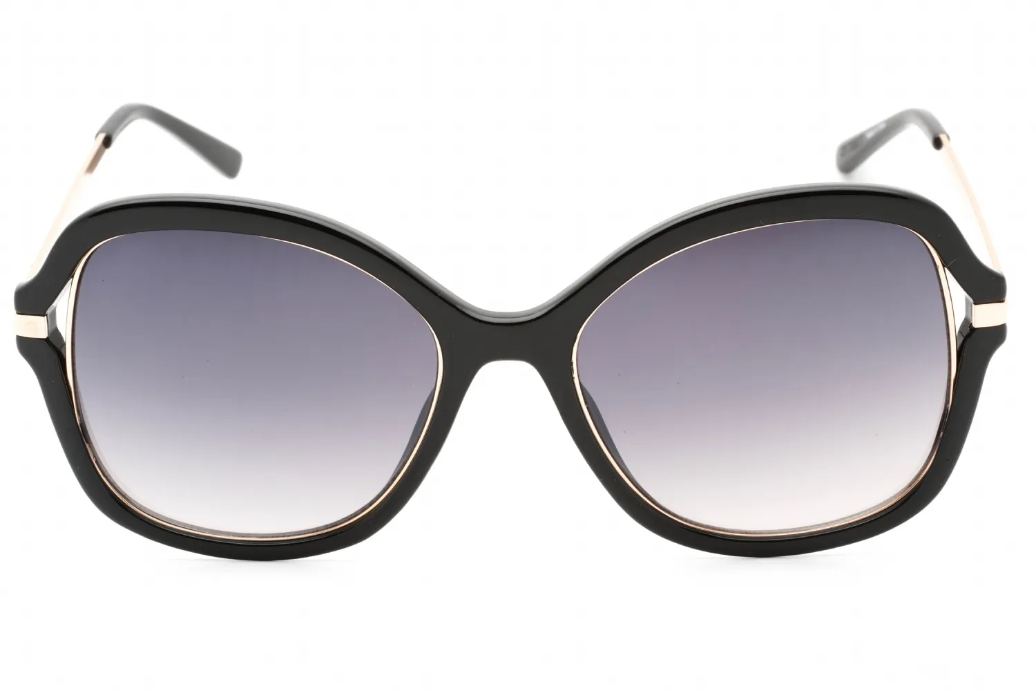 Guess Factory GF0352 01B Sunglasses Shiny Black 54mm Women 2