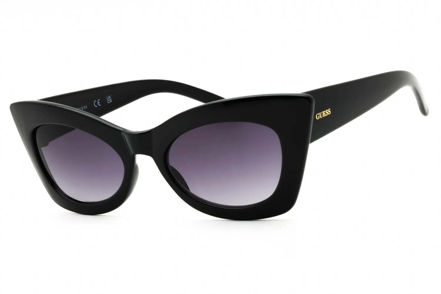 Guess Factory GF0346 01B Sunglasses Shiny Black 52mm Women
