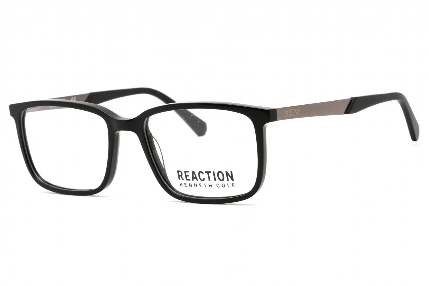 Kenneth Cole Reaction KC0821 001 Eyeglasses Shiny Black 53mm Men